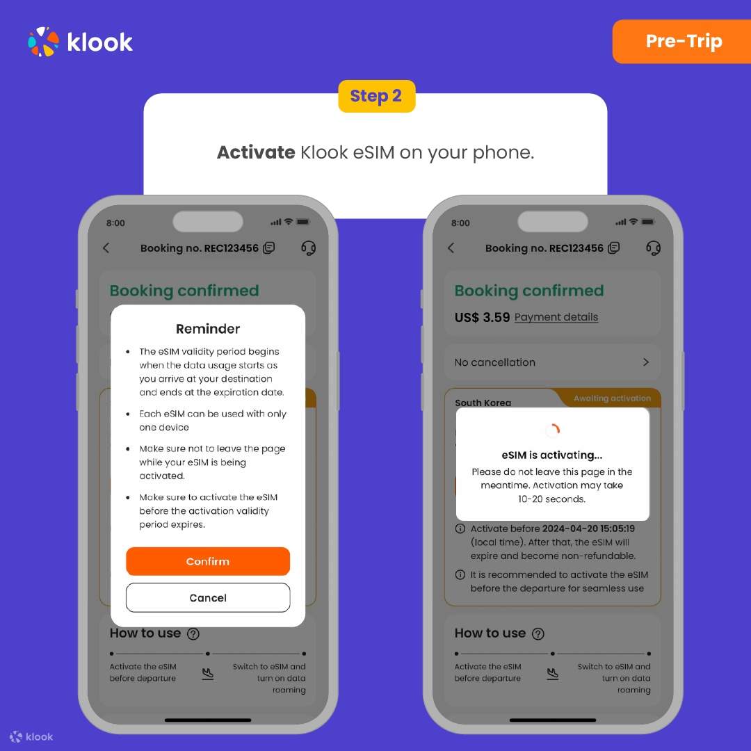 Recordatorio de la eSIM